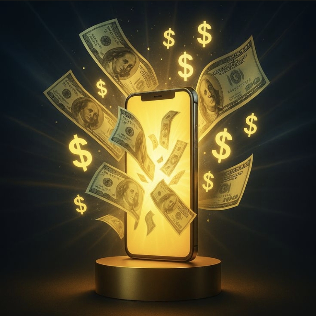 Make money from your phone selling options